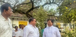 විදේශ ඇමති විජිත සහ එජාප සභාපති වජිර අතර හමුවක්