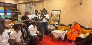 මහානාහිමිවරුන් ජනාධිපතිවරයා වෙත ලිපියක් යවා තිබෙන බව මල්වතු නාහිමියන් පැවසූවා- දිනන දකුණ