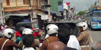ගොවි විරෝධතාවයක් හේතුවෙන් අම්බලන්තොට උණුසුම්