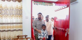 නිවාස අහිමි වූ පවුල් 50ක් වෙනුවෙන් ඉදිකළ “නවෝදයාගම” නිවාස ව්යාපෘතිය ජනපති අතින් ජනතා අයිතියට